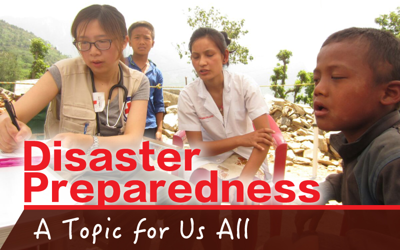 DisasterPreparedness A Topic for Us All